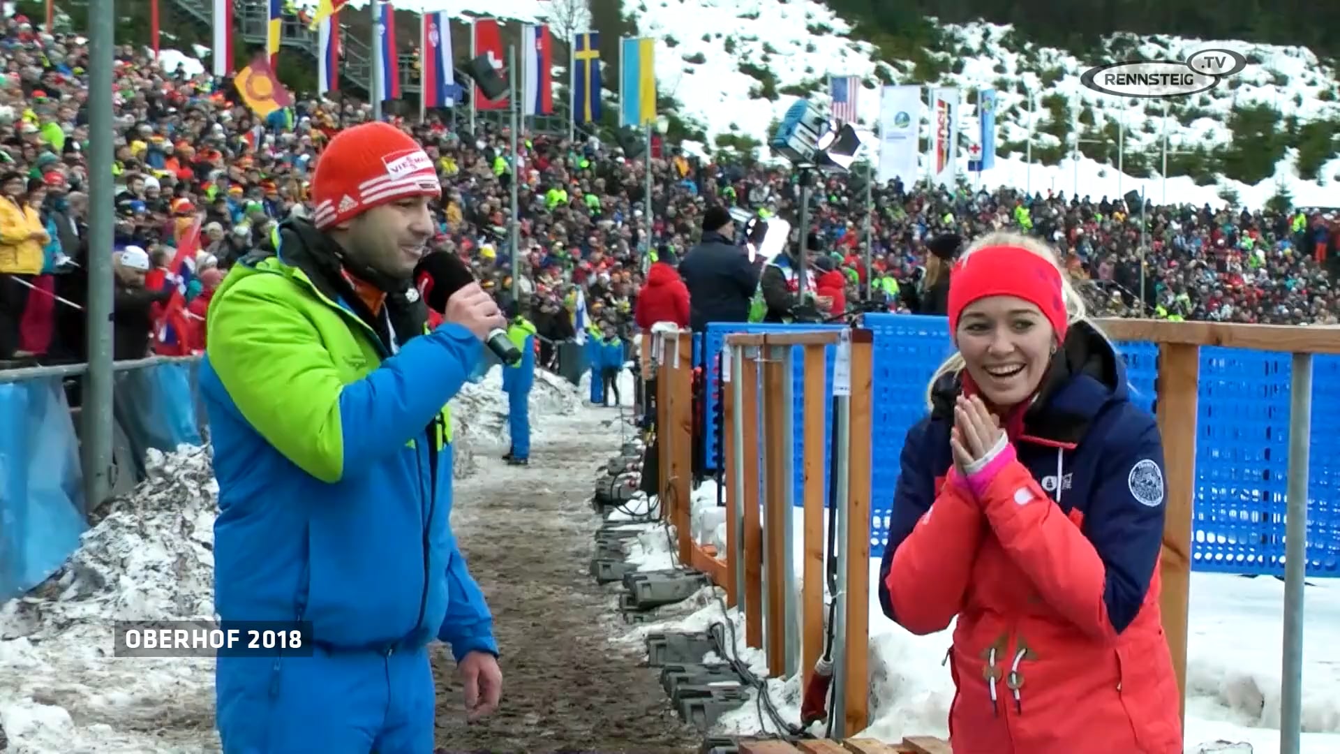 Neues aus Oberhof Warmup mit Heiratsantrag und Jubiläum Rennsteig TV Neues aus Oberhof Warmup mit Heiratsantrag und Jubiläum Rennsteig TV