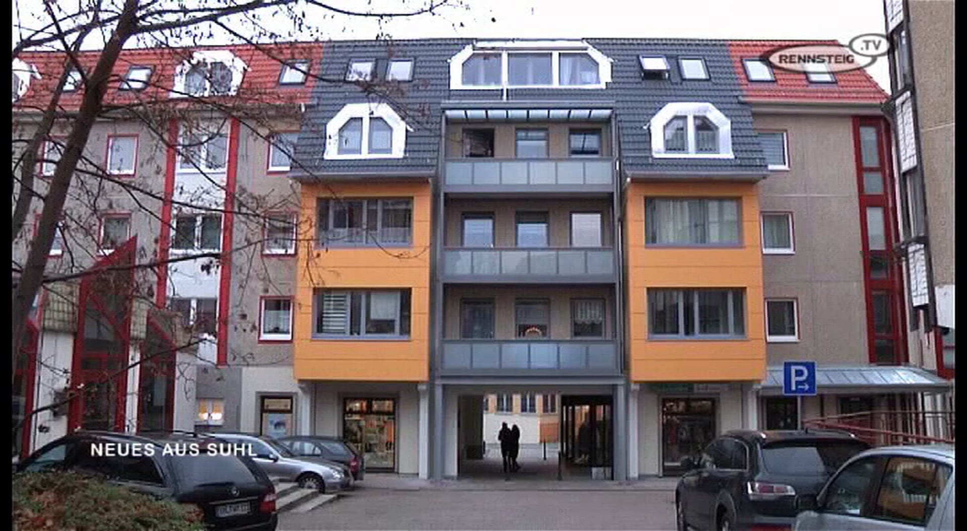 Neues aus Suhl - GeWo modernisierte Wohnhäuser am Topfmarkt - Rennsteig TV