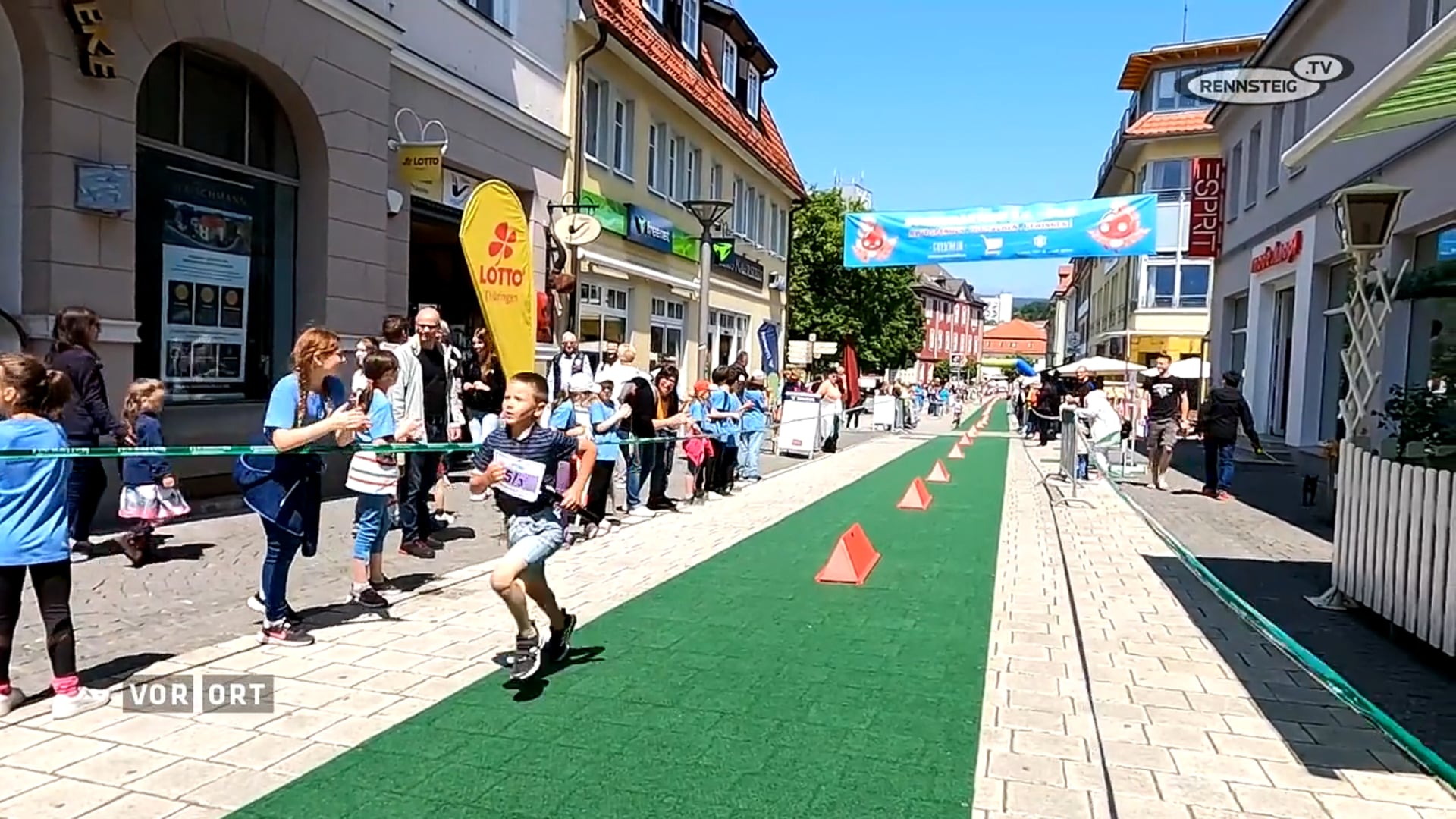 Vor Ort – Premiere für Suhler Schulstaffellauf - Rennsteig TV