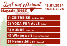 Themen im Rennsteig TV Magazin (6461) am 13.01.2024 und 14.01.2024