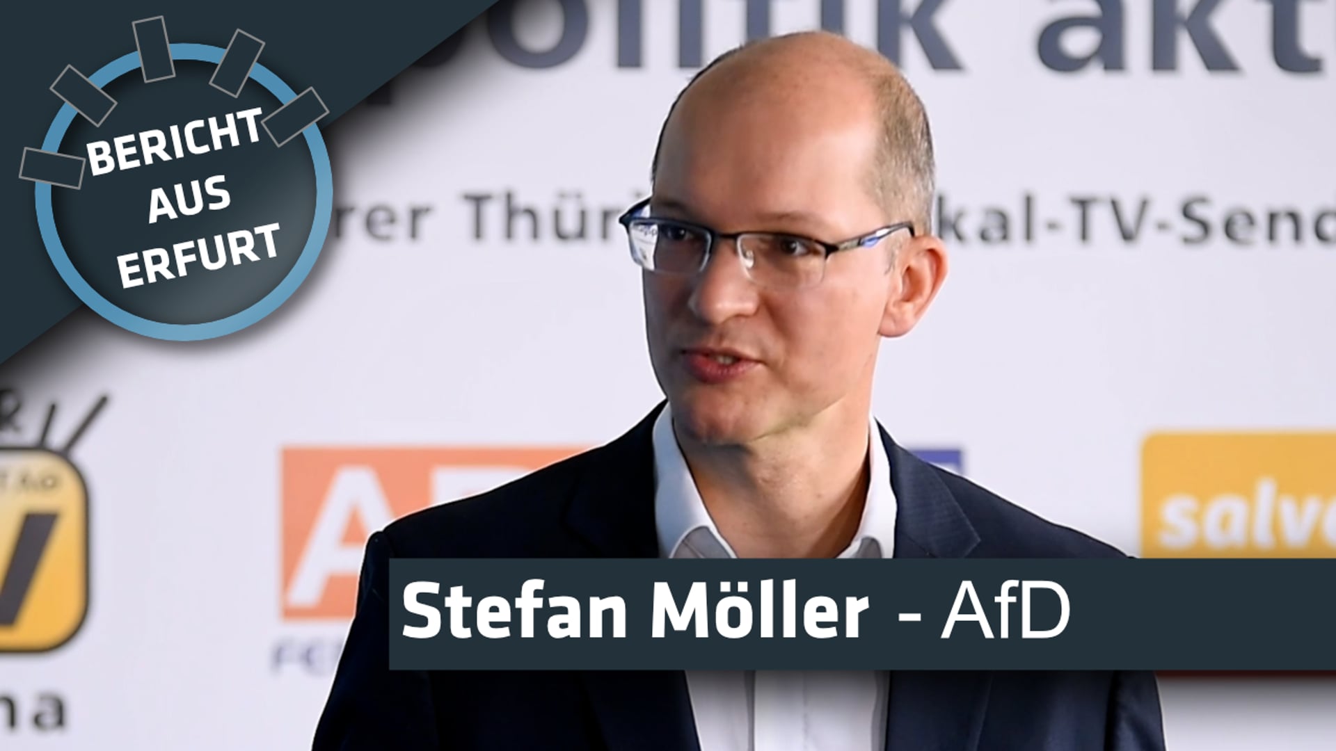 Stefan Möller - AfD | Bericht aus Erfurt - Rennsteig TV