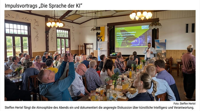 Impulsvortrags Die Sprache der KI Foto Steffen Hertel Kopie